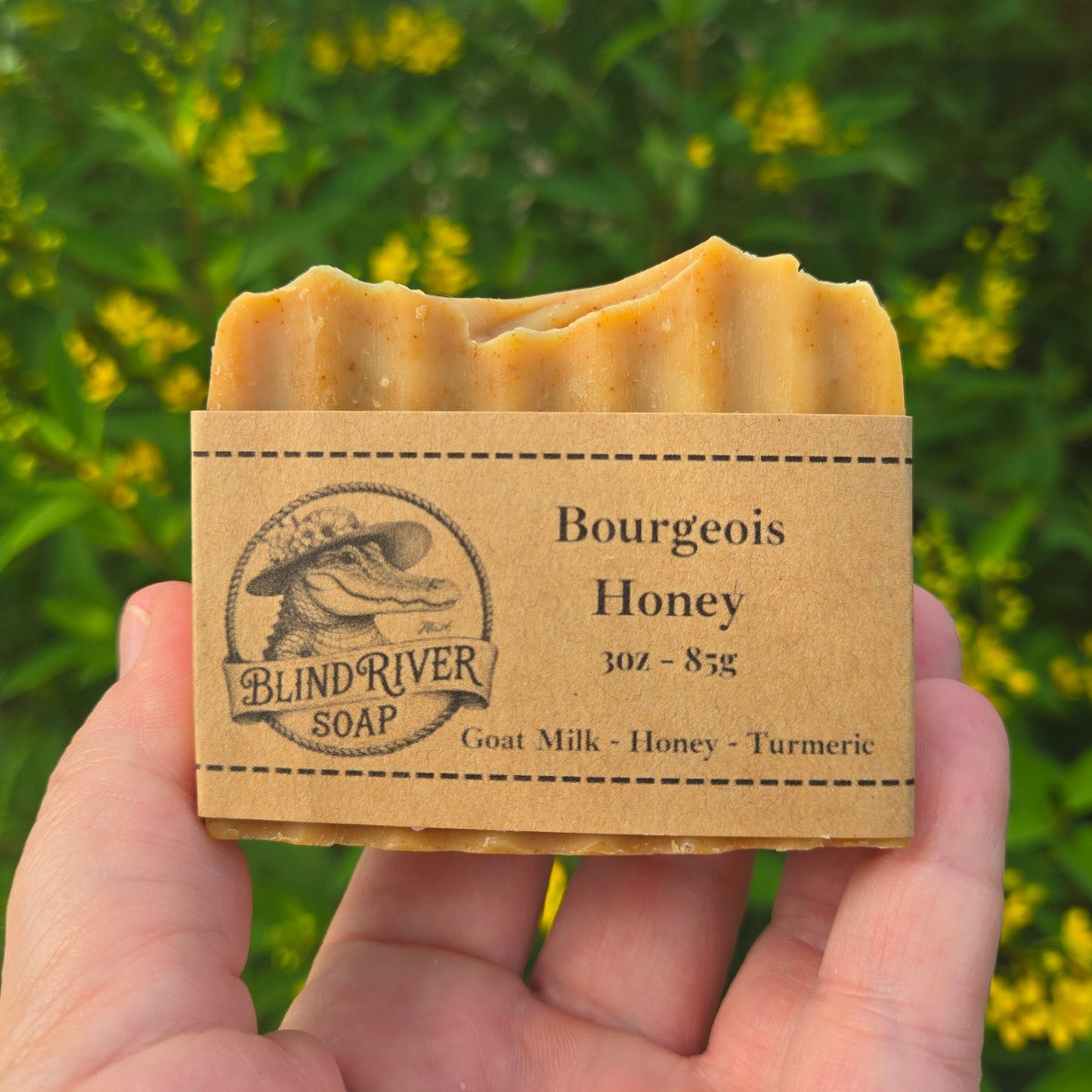 BOURGEOIS HONEY - Goat Milk Honey Turmeric Soap